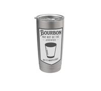 Bourbon potrebbe non essere la risposta, ma vale la pena provare Bicchiere termico in acciaio inox doppia parete