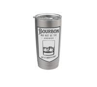 Bourbon potrebbe non essere la risposta, ma vale la pena provare Bicchiere termico in acciaio inox doppia parete