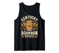 Bourbon Whiskey Drinker Tasting Distillery Bar Lover Men Canotta