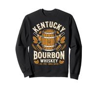 Bourbon Whiskey Drinker Tasting Distillery Bar Lover Men Felpa