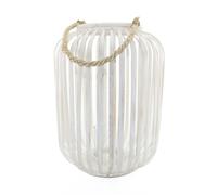 BOURGH Lanterna in bambù VILLAPIANA portacandele lanterna con manico per candele