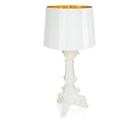 Kartell Bourgie Lampada Da Tavolo Bianco/ Oro
