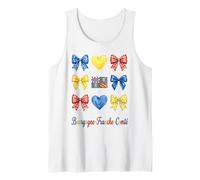 Bourgogne Franche Comté Coquette Bow Girls Canotta