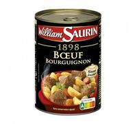 Bourguignon manzo 400 g | William Saurin | (4 pezzi) | Best Deal