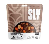 Bourguignon vegetariano con patate