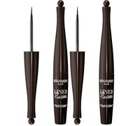 Bourjois Eyeliner Liquido Liner Pinceau, Eyeliner Waterproof dal Tratto Preciso a Lunga Durata, 02 Brun Impressionniste (Confezione da 2)