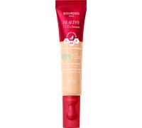 Bourjois Healthy Mix 2-in-1 Correttore in siero, Leviga rughe e segni d’espressione, Rinfresca il contorno occhi, Caffeina, Vitamine C, E e B5, Vegano, Applicatore rinfrescante, Light Vanilla, 11 ml