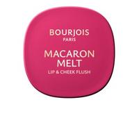 Bourjois | Macaron Melt Lip & Cheek Flush | 4 Pink Guava | Fard | Texture elastica in polvere in crema | Velluto | Formula leggera | Specchio incorporato | 8 g