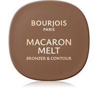 Bourjois Macaron Melt Bronzer & Contour bronzer e cipria per contouring 2 in 1 colore 02 Milky Mocha 5 g