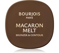 Bourjois Macaron Melt Bronzer & Contour bronzer e cipria per contouring 2 in 1 colore 04 Espresso Latte 5 g