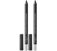 Bourjois Paris Contour Clubbing Matita Occhi Waterproof, Texture Scorrevole e Morbida, Formula con Oli di Jojoba, No. 75 Gris Anthracite, 1.2g (Confezione da 2)