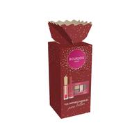 Bourjois Rossetto Velvet Ink 08 + Smalto 1 Seconde 09 + Tavolozza di ombre Coup De Coeur