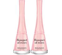 Bourjois Smalto Unghie 1 Seconde, ad Asciugatura Rapida, Effetto Manicure Professionale a Lunga Durata, 9 ml, 13 Bouquet of Roses (Confezione da 2)
