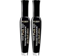Bourjois - Volume Glamour Effet Push Up - Mascara Volumizzante a Lunga Durata Resistente all'Acqua - 31 Ultra Black - 7 ml (Confezione da 2)