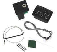 Bousige Pickup Piezo per Chitarra, Pickup Acustico Preamplificatore EQ for Chitarra Acustica con sintonizzatore di Elaborazione Digitale con Pickup for Chitarra sintonizzatore