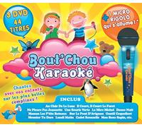 Bout'Chou Karaoké - Édition 2014 : Coffret 3 DVD + 1 Micro Rigolo (avec Adaptateur intégré)