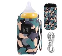 Bouteau | 30 Cm Di Bottiglia Per Tutte Le Bottiglie USB Bottle Warmmer-Barable Thermo | Riscaldatore Portatile Per Auto Con Tessuto Oxford, Cavo Di Tipo C, Ideale Per I Viaggi E