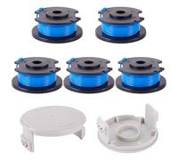 Boutigem 5Pcs Trimmer Bobina Linea Per Ryobi One+ 24V/18V/40V Trimmer Linea 0.065 Pollici Weed Wacker String Ricambio Compatibile con Cap per Ryobi