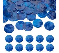 Boutigem Piatto Rotondo Naturale Sea Shell Charms Shell Pezzi Charms Madre di Perla Shell Pendenti Forma Disco Conchiglia Charms Bulk Per Estate Spiaggia Gioielli Fare, 50mm, Guscio