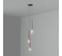 Boutique Decorat Light Kitchen Island Crystal Glass Ceiling Hanging Lights Brass Cluster Lamp Minimalist Long Line Pendant Chandelier for Bedroom Living Room Dining Ro