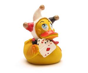 Boutique Duck - Canard de bain Joker - Canard de bain - L : 7,5 cm