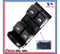 Bouton Alzavetro Elettrico Anteriore Sinistro per A5 3P SPORTBACK 2007-2017 Nero
