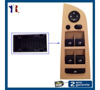 BOUTON COMMANDE Interruttore Alzavetro Anteriore Sinistro Beige E90 E91 9217334