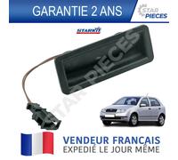 Bouton Contattore Cofano Posteriore per Skoda Fabia 1999-2007 Nero | 1U6827501J