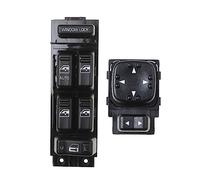 Bouton de commande de lève-vitre électrique pour Voiture 15720127 15045085 Compatible avec Chevy Silverado, Avalanche, Tahoe, GMC Sierra et Yukon.