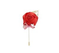 Boutonniere for uomo fatto a mano sposo corsage seta rosa fiore forniture for matrimonio festival ballo festa decorazione per matrimoni(6)