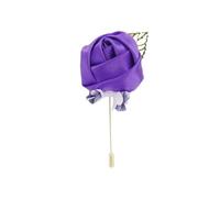 Boutonniere for uomo fatto a mano sposo corsage seta rosa fiore forniture for matrimonio festival ballo festa decorazione per matrimoni(5)