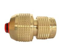 Boutt 2102776 AR15 - Raccordo automatico in ottone, 6 sfere Aquastop, per tubi 15