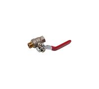 Boutt 2114168 BMF12 - Valvola 1/4 di giro maschio/femmina, con maniglia, ACS, PN40, 12 x 17