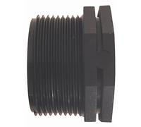 Boutt 2166808 19FP - Nipplo di riduzione in polipropilene, maschio 20 x 27 femmina 15 x 21, colore: Nero