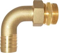 Boutt 2860669 RC19 - Attacco a gomito in ottone per uscita pomoe, 26 x 34, per tubi 19