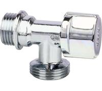 Boutt 3120755 ML - Rubinetto per lavatrice, 1/4 giro, 15 x 21, Raccordo 20 x 27