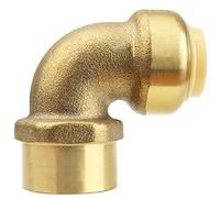 Boutt 3169655 AFCF1212 - Raccordo a gomito femmina in ottone 12 x 17 per tubi 12