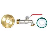 Boutt 8175729 R1000L20-KIT-R20 - Kit adattatore per rubinetto serbatoio, 1.000 l, 60 con ingresso 1/4, 20 x 27 mm, connettore 20 x 27 mm