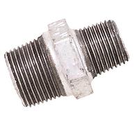 Boutté 23MF Nipplo Ferro galvanizzato Ridotto Maschio 33x42-26x34, Argento