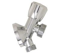 Boutté 3147950 AMLC - Rubinetto per lavatrice 15 x 21, linguetta 20 x 27, Argento (Argent)