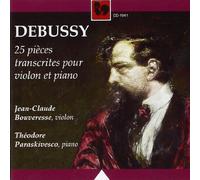 Audio Cd Claude Debussy - 25 Pieces Transcrites Pour Violon & Piano