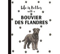 Bouvier Des Flandres Notebook: Cute Dogs Lover Journal Diary for Writing, Notes, Thoughts, Daily Reflections | Perfect Gift for Dog Moms, Dads, Students, Teens, Kids, Pet Owners, Puppy Lovers, Adults