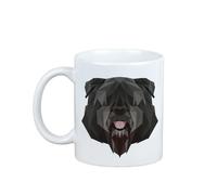 Bouvier des Flandres tazza geometrica Art-Dog