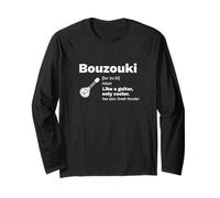 Bouzouki Hellas Liuto Rembetiko Lessico Definizione Maglia a Manica