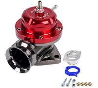BOV Turbo - Kit valvola di scarico con struttura in lega di alluminio per valvola di scarico tipo RS per migliorare la protezione del turbocompressore e la risposta del motore (rosso)