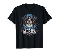 Bovaro bernese d'epoca 4 luglio Merica Maglietta