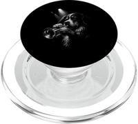 Bovaro del Bernese che suona la tromba Jazz Music Dog Lover PopSockets PopGrip per MagSafe