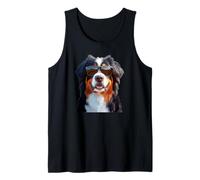 Bovaro del Bernese con Occhiali da Sole Cani Dolci Canotta