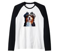Bovaro del Bernese con Occhiali da Sole Cani Dolci Maglia con Maniche Raglan
