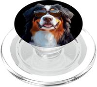 Bovaro del Bernese con Occhiali da Sole Cani Dolci PopSockets PopGrip per MagSafe